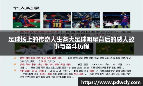 足球场上的传奇人生各大足球明星背后的感人故事与奋斗历程